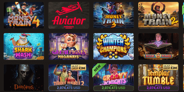 Раздел казино «Слоты»